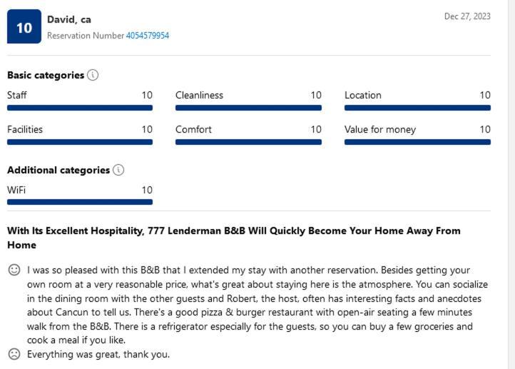 777 Lenderman Hostal 777 칸쿤 외부 사진